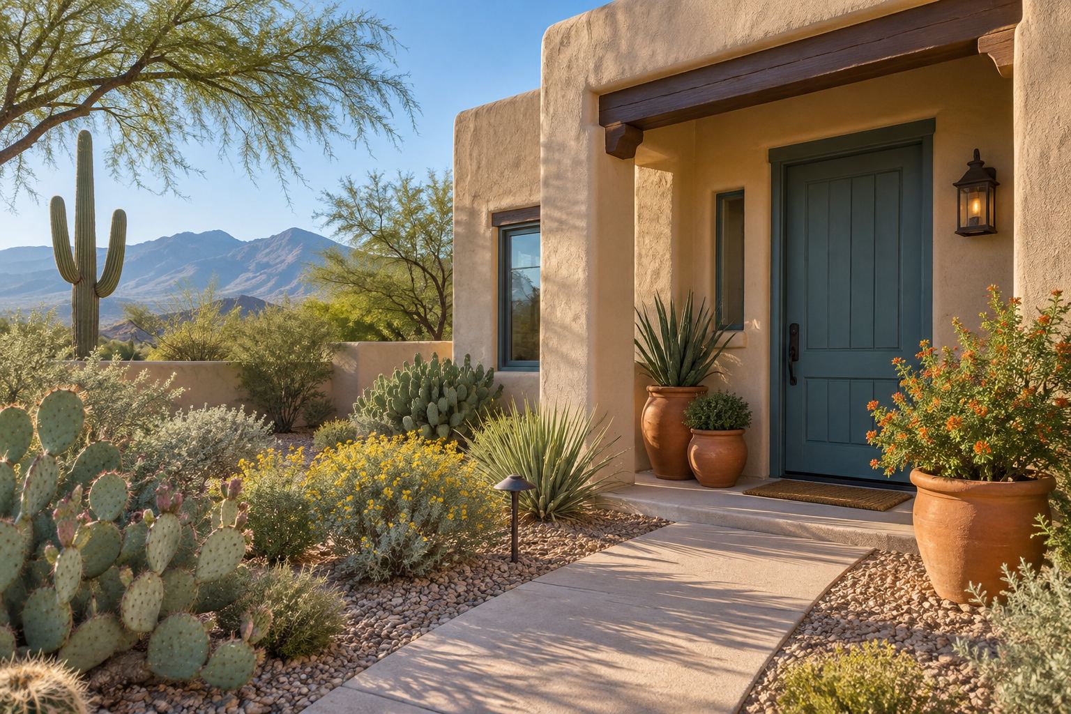 A Tucson area home, illustrative